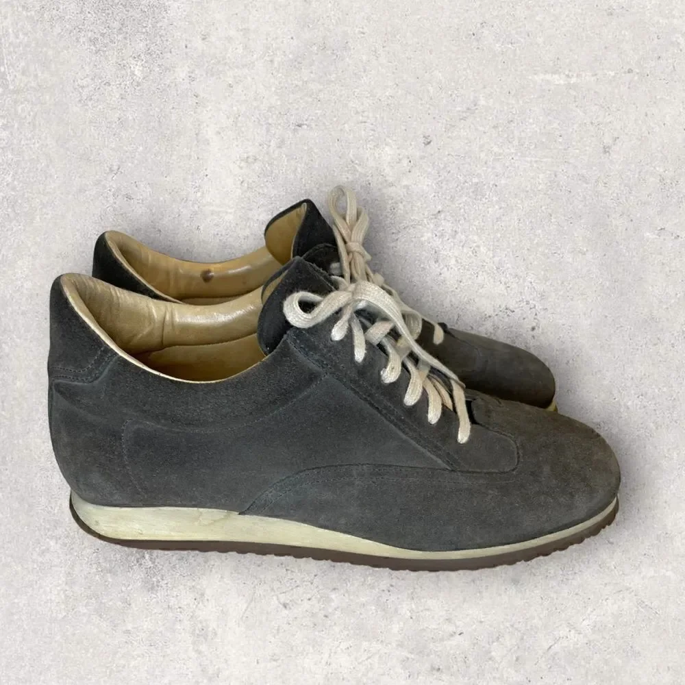 Santoni Club Suede Sneakers